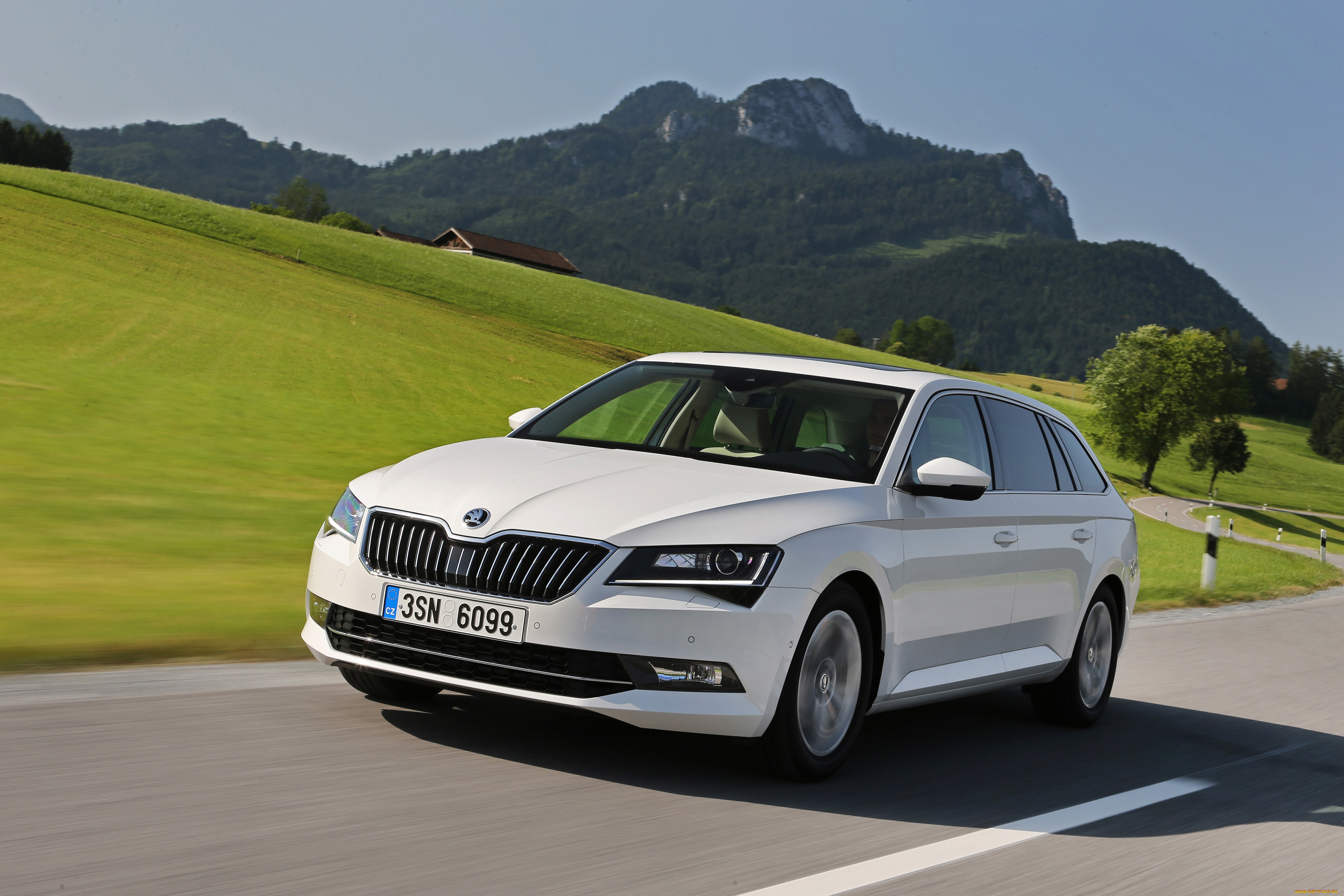 , skoda, greenline, combi, superb, 2015